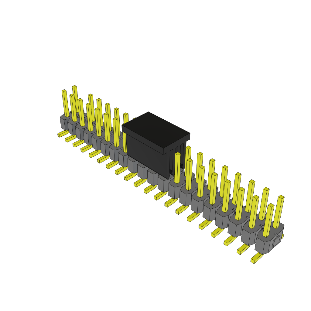 All Parts Connectors BTB Connectors TSM-120-01-L-DV-004-P-TR by Samtec