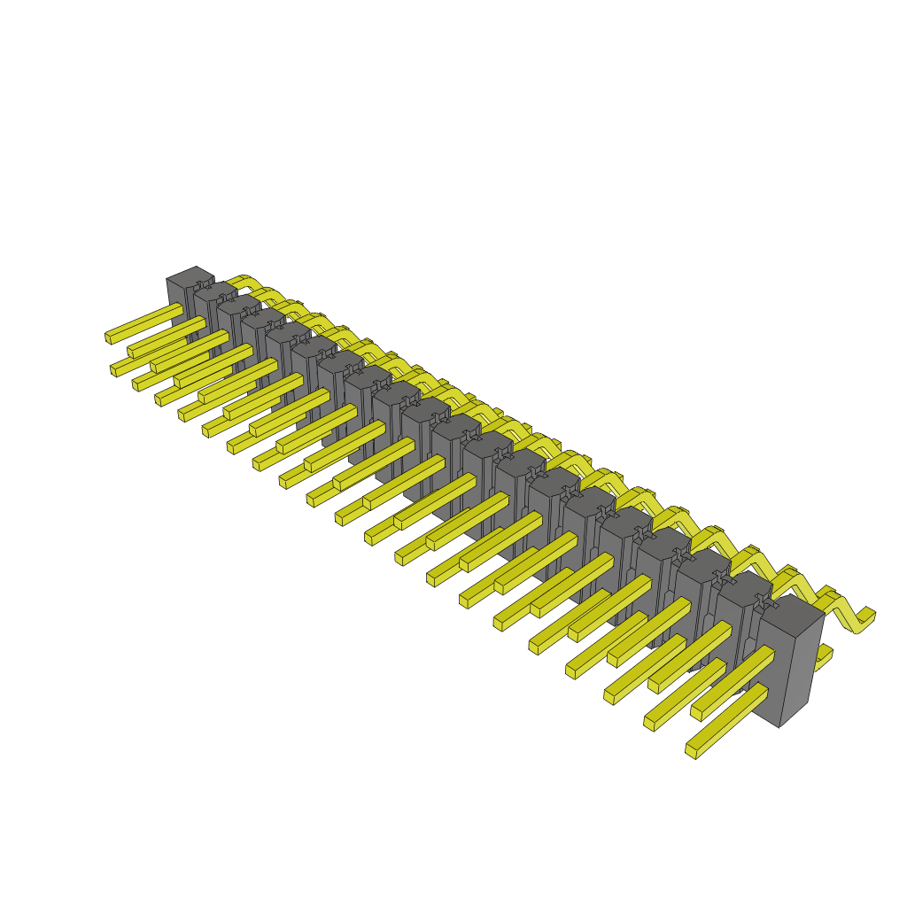 All Parts Connectors BTB Connectors TSM-120-01-S-DH by Samtec