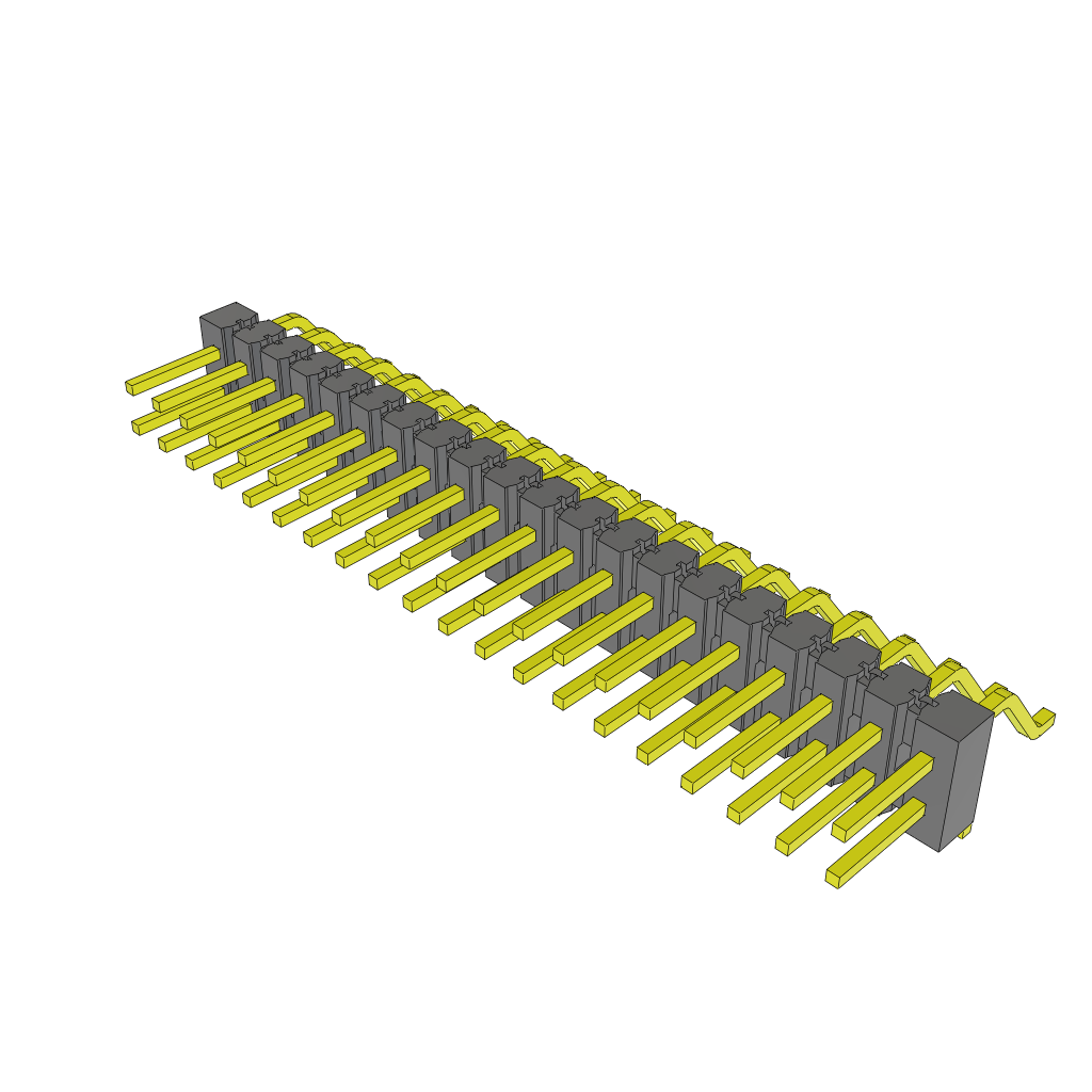 All Parts Connectors rugged connector TSM-120-01-S-MT by Samtec