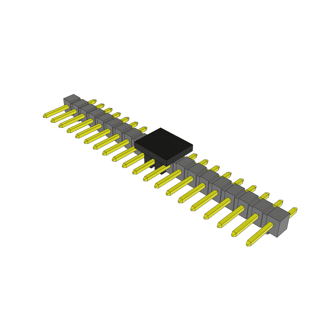 All Parts Connectors rugged connector TSM-120-01-S-SH-A-P by Samtec