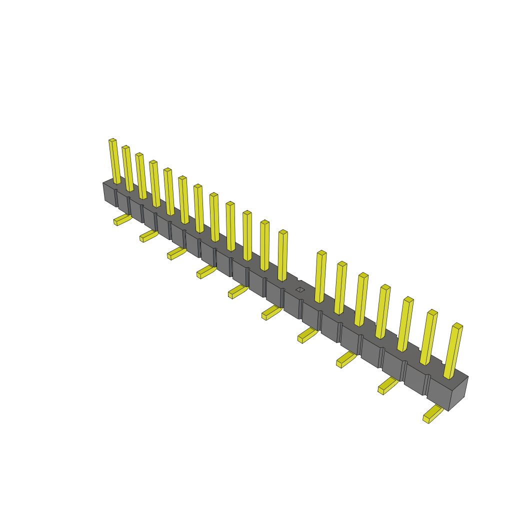 All Parts Connectors rugged connector TSM-120-01-S-SV-008 by Samtec