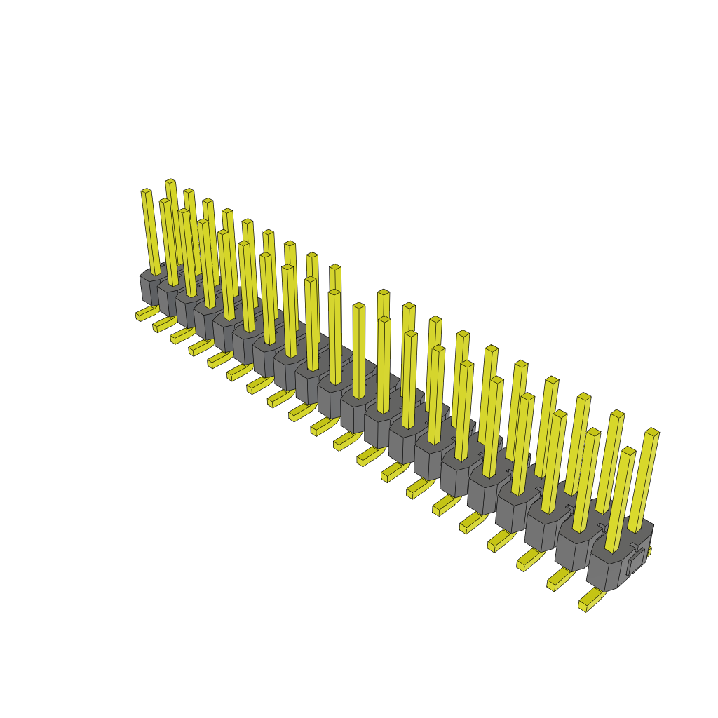 All Parts Connectors rugged connector TSM-120-02-T-DV-020 by Samtec