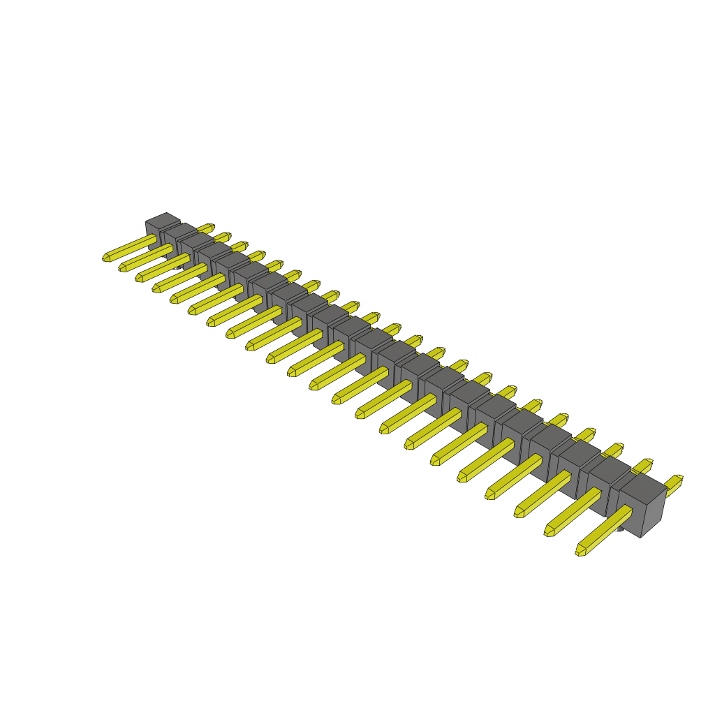 All Parts Connectors rugged connector TSM-122-01-S-SH-A by Samtec