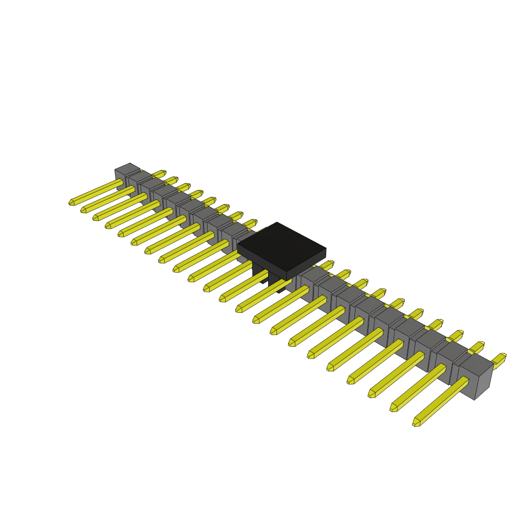 All Parts Connectors BTB Connectors TSM-122-02-L-SH-P by Samtec