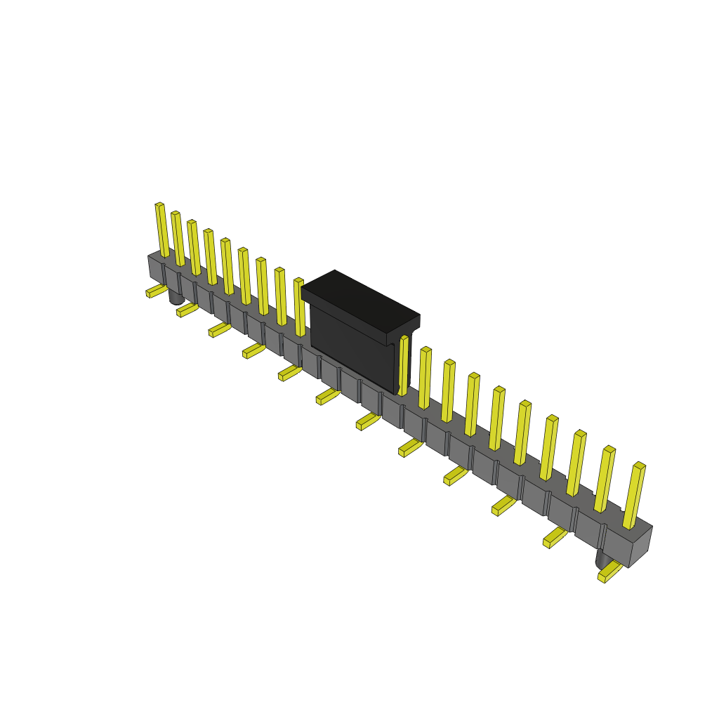 TSM-123-01-S-SV-A-P by Samtec