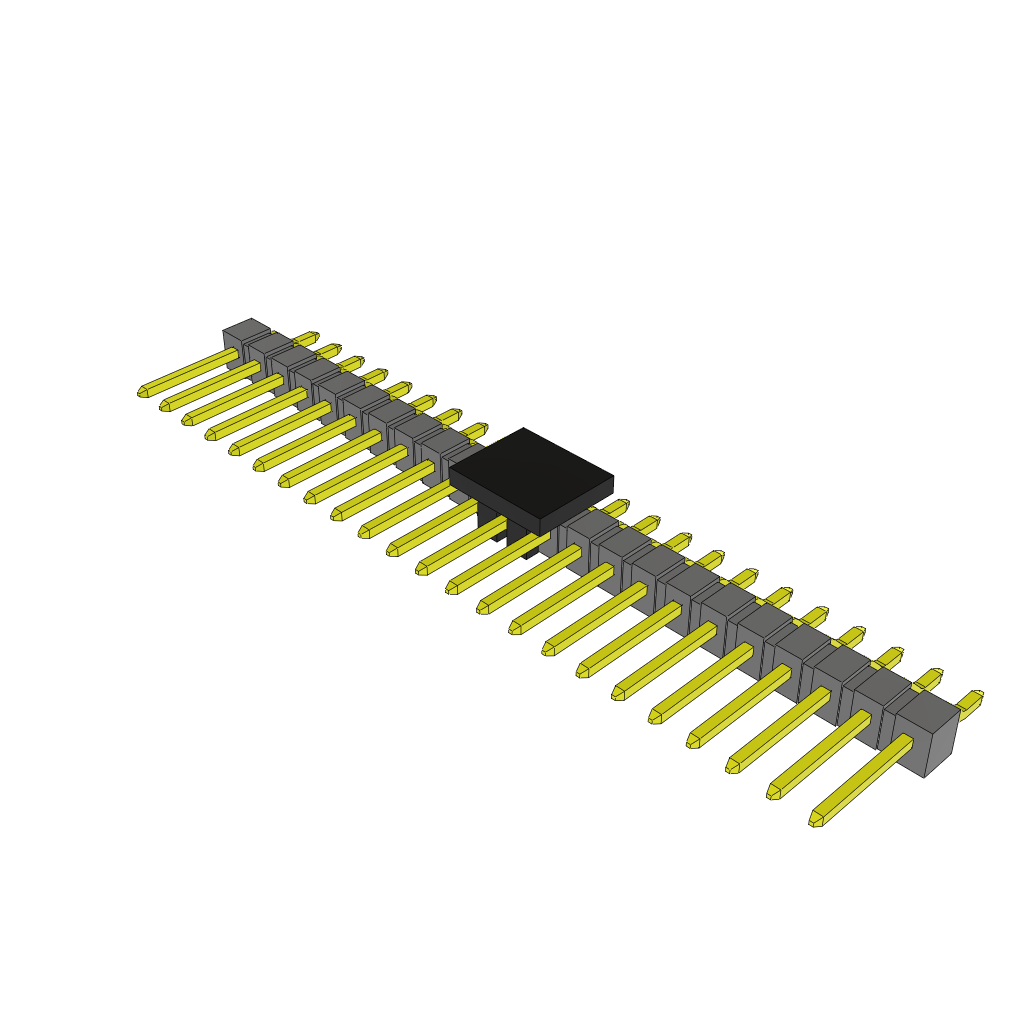 TSM-123-02-T-SH-P by Samtec