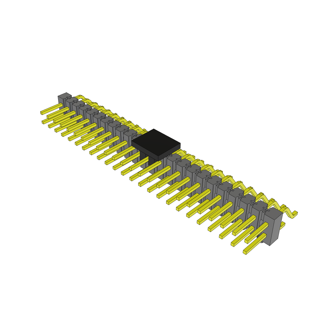 All Parts Connectors BTB Connectors TSM-124-01-L-DH-A-P by Samtec