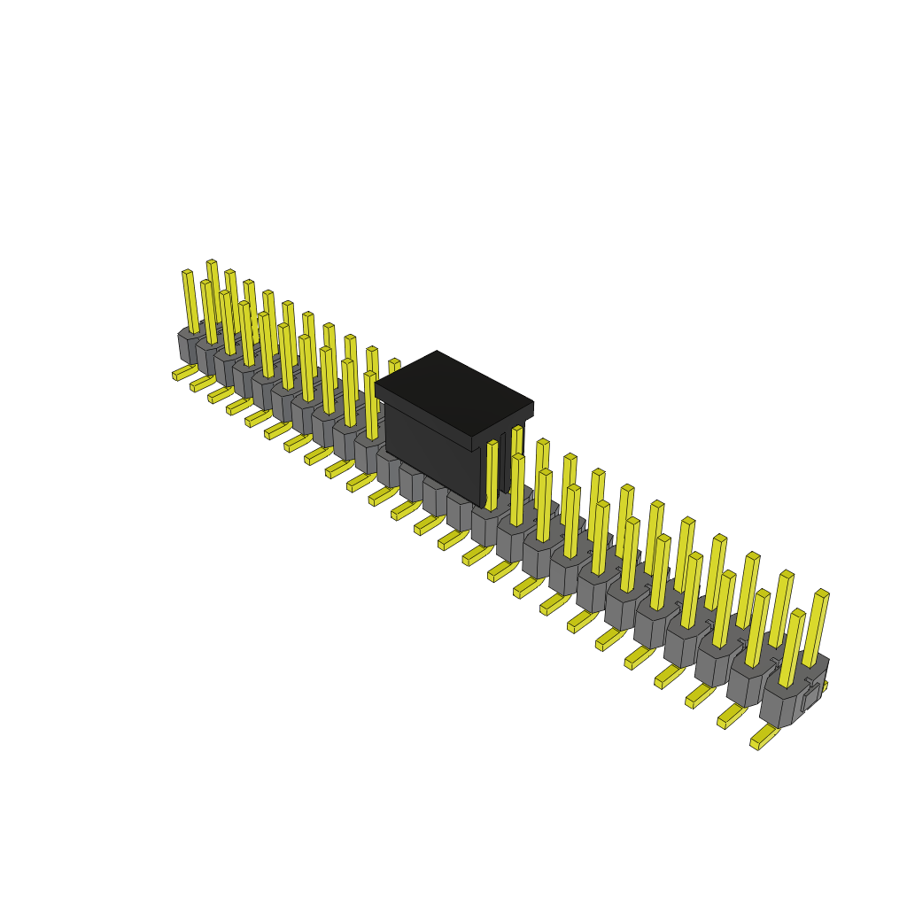 TSM-125-01-H-DV-P by Samtec