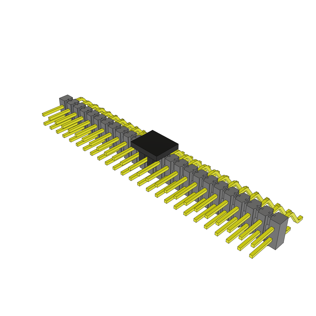 All Parts Connectors BTB Connectors TSM-125-01-S-DH-LC-P by Samtec
