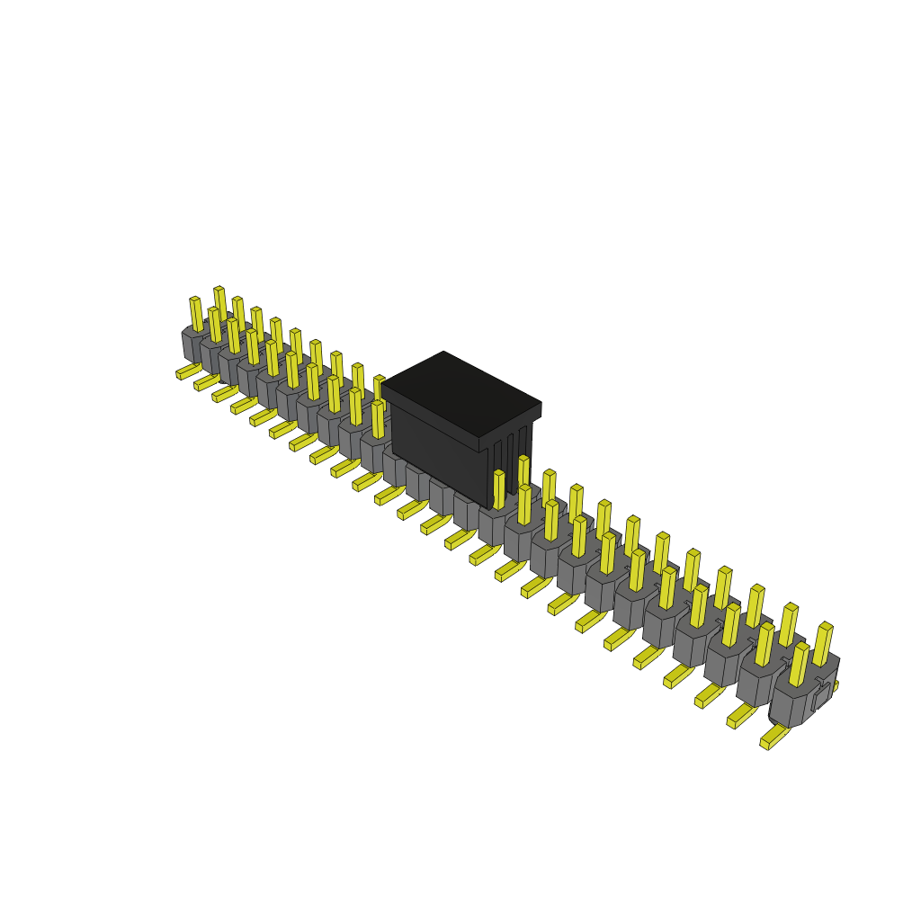 TSM-125-04-S-DV-A-P-TR by Samtec