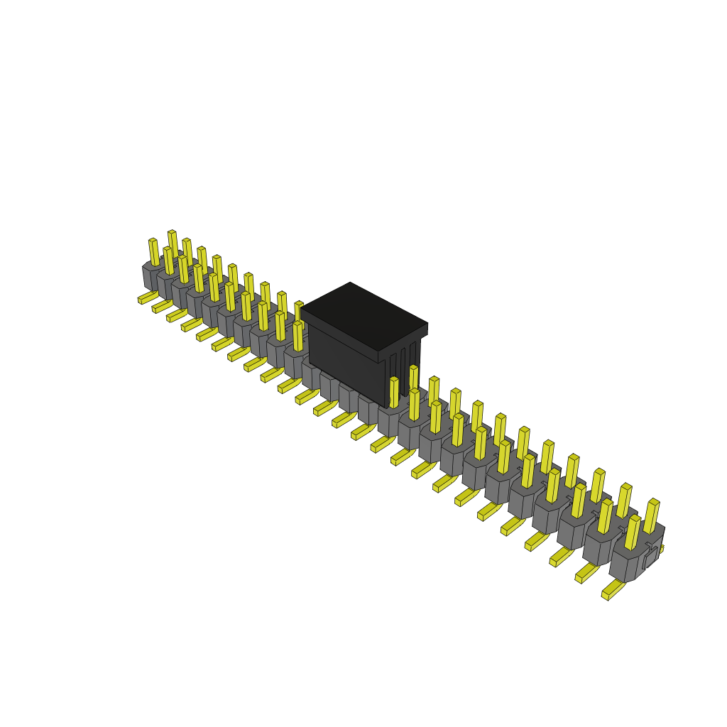 TSM-125-04-T-DV-P-TR by Samtec