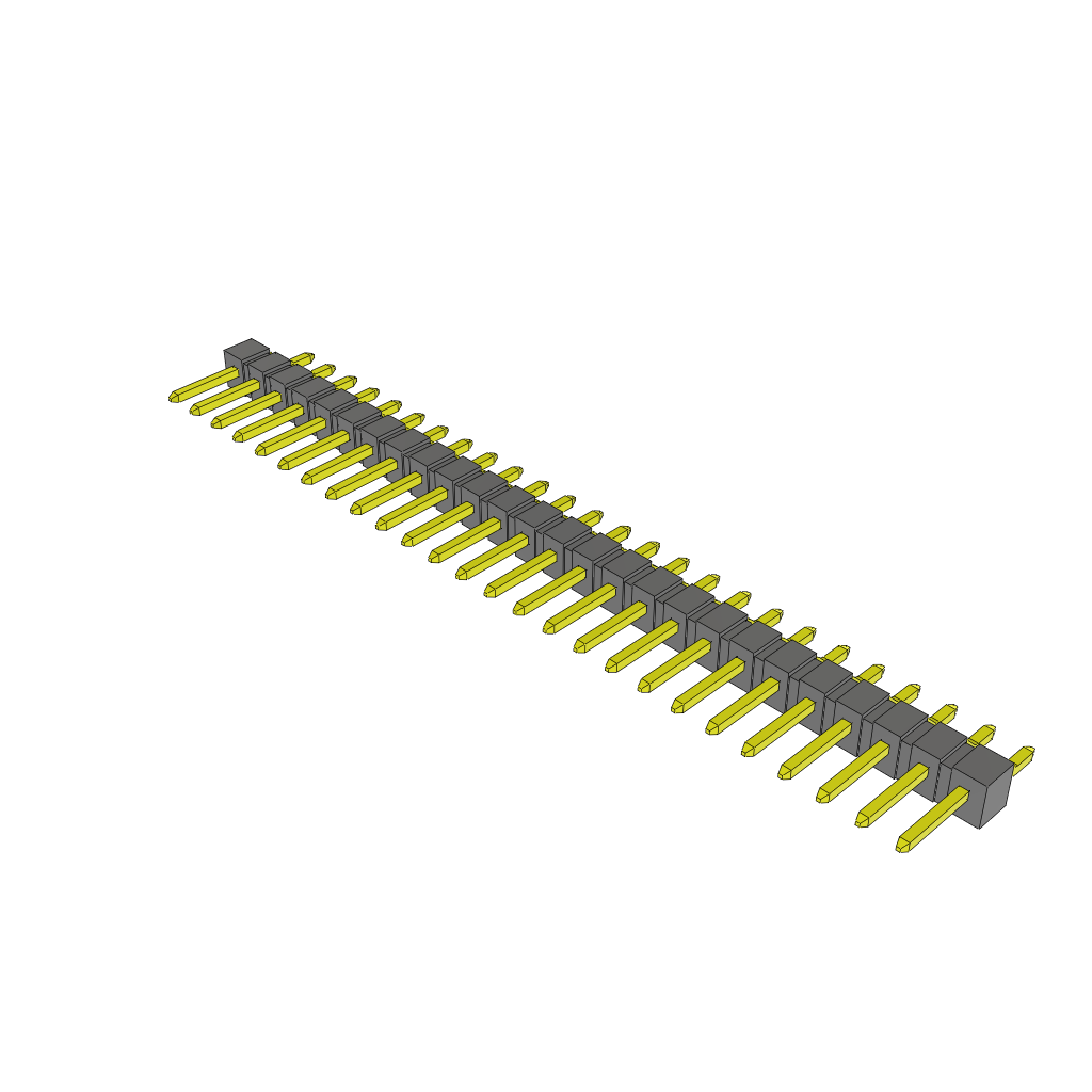 All Parts Connectors rugged connector TSM-126-01-T-SH by Samtec