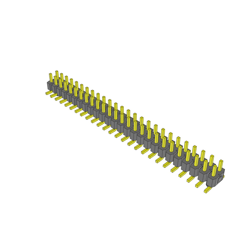 All Parts Connectors BTB Connectors TSM-126-04-S-DV-A by Samtec