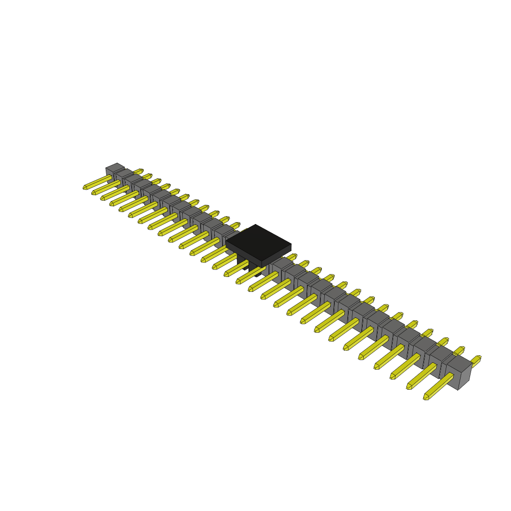 All Parts Connectors BTB Connectors TSM-129-01-S-SH-P by Samtec