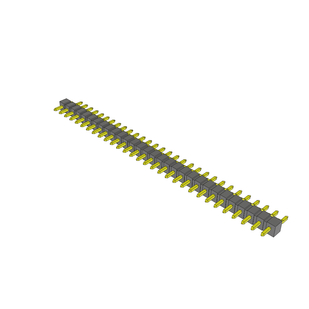 All Parts Connectors rugged connector TSM-130-04-T-SH by Samtec
