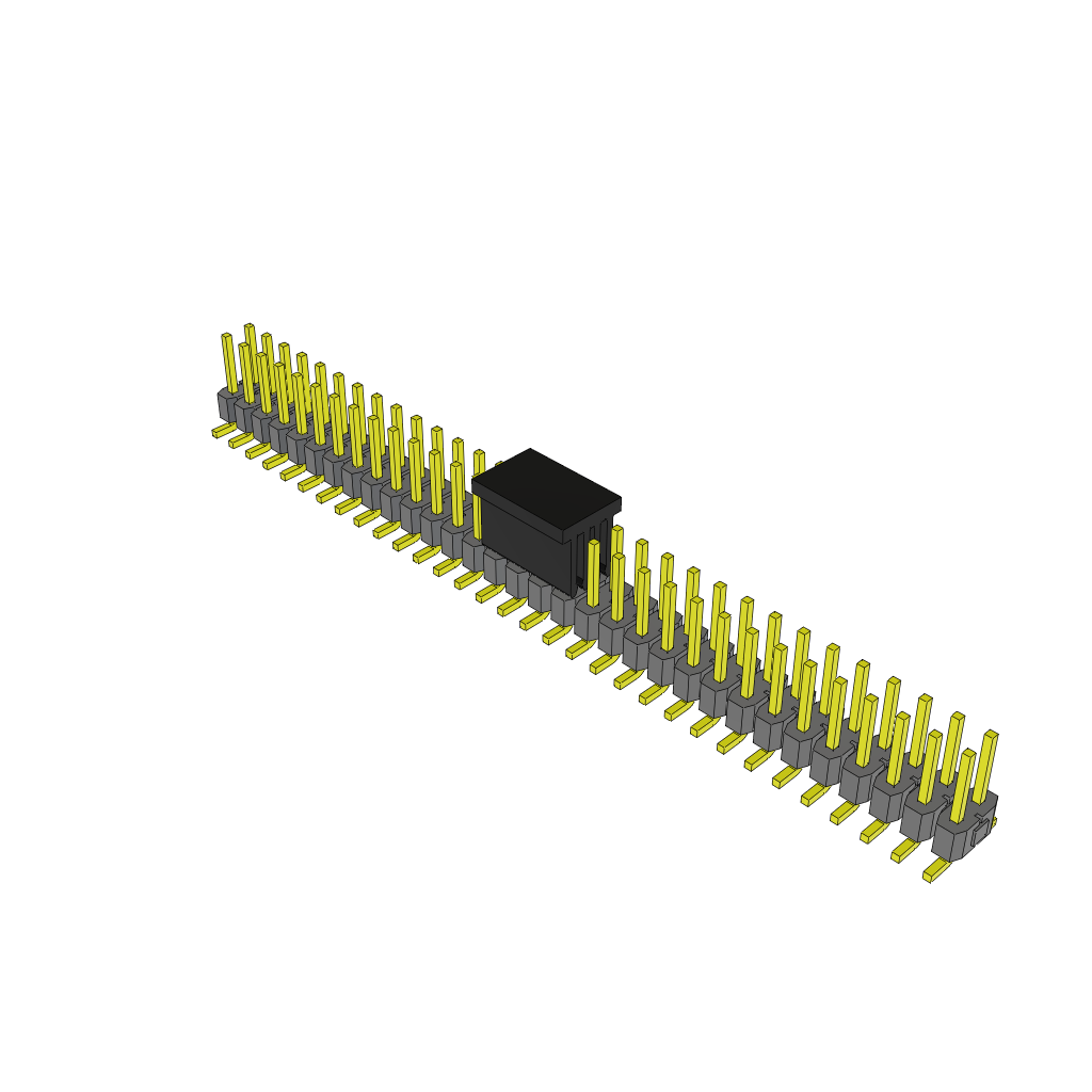 All Parts Connectors BTB Connectors TSM-132-01-F-DV-P by Samtec