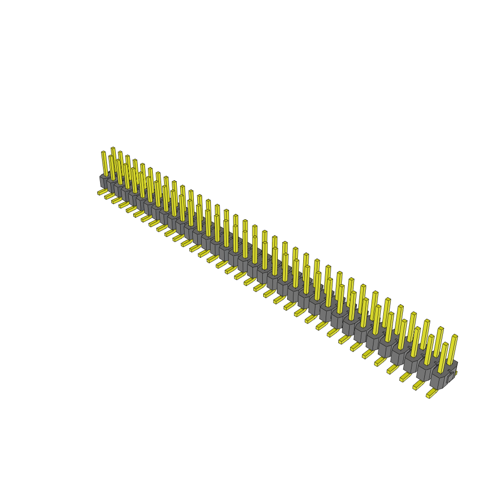 All Parts Connectors BTB Connectors TSM-135-01-TL-DV by Samtec