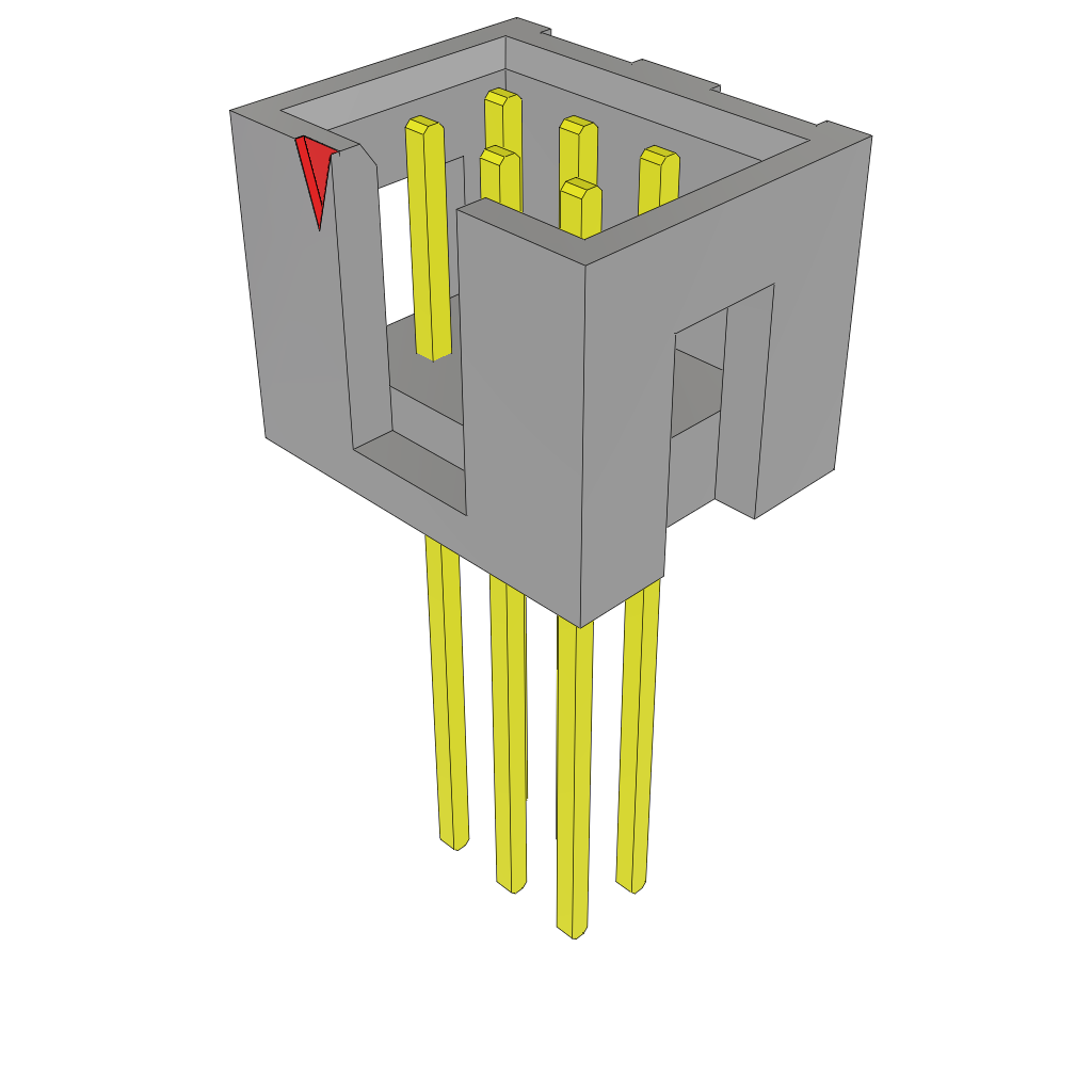 All Parts Connectors Headers TSS-103-03-F-D by Samtec