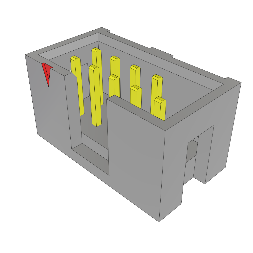 All Parts Connectors Headers TSS-105-01-L-D-10 by Samtec