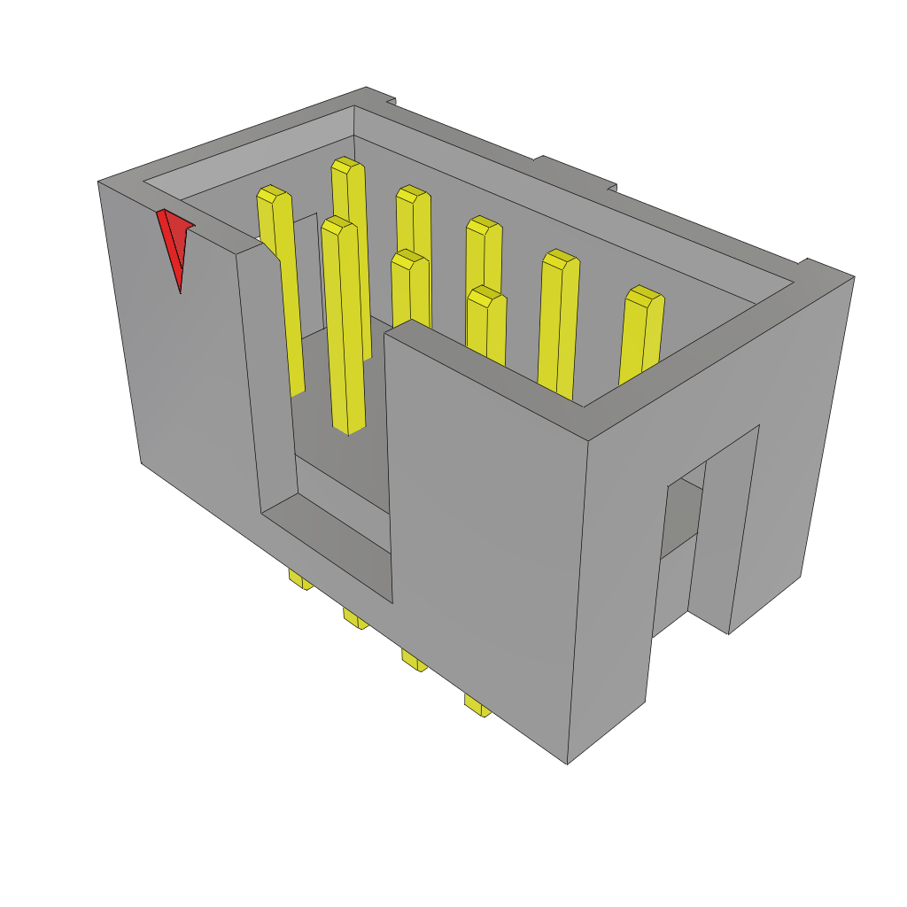 All Parts Power Products Batteries and Accessories Accessories Battery Housings-Cradles TSS-105-02-SS-D-09 by Samtec