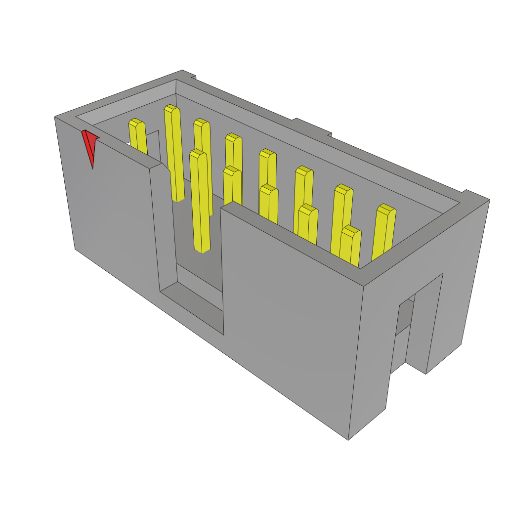 All Parts Power Products Batteries and Accessories Accessories Battery Housings-Cradles TSS-107-01-L-D-03 by Samtec