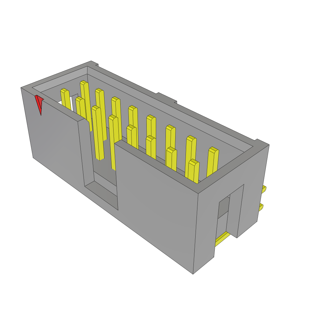 All Parts Power Products Batteries and Accessories Accessories Battery Housings-Cradles TSS-108-05-T-D-RA by Samtec