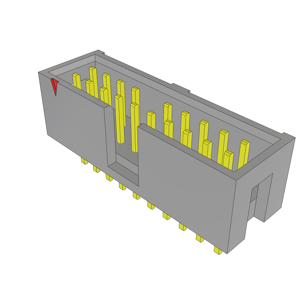 All Parts Power Products Batteries and Accessories Accessories Battery Housings-Cradles TSS-110-02-S-D-10 by Samtec