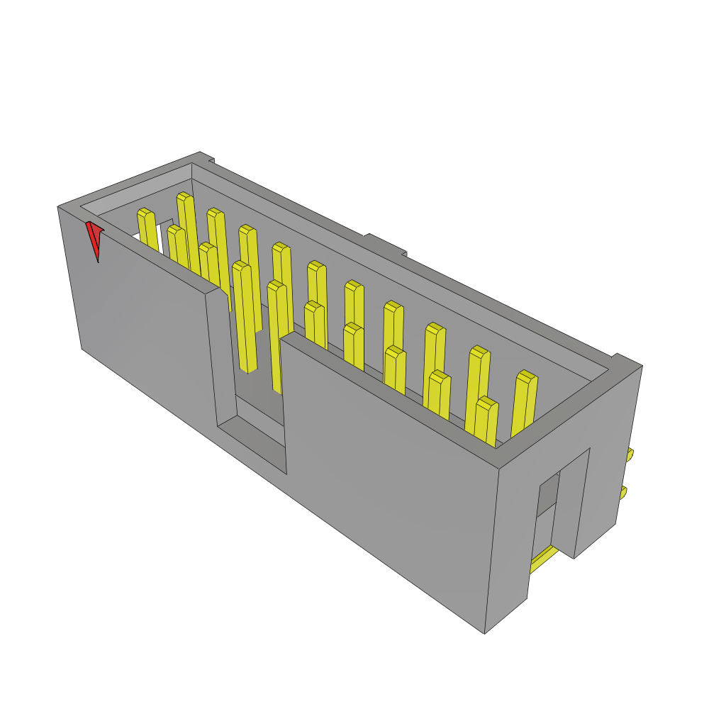 All Parts Connectors Headers TSS-110-05-T-D-RA by Samtec