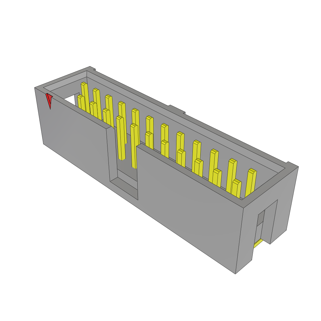 All Parts Power Products Batteries and Accessories Accessories Battery Housings-Cradles TSS-112-04-F-D-RA-01 by Samtec