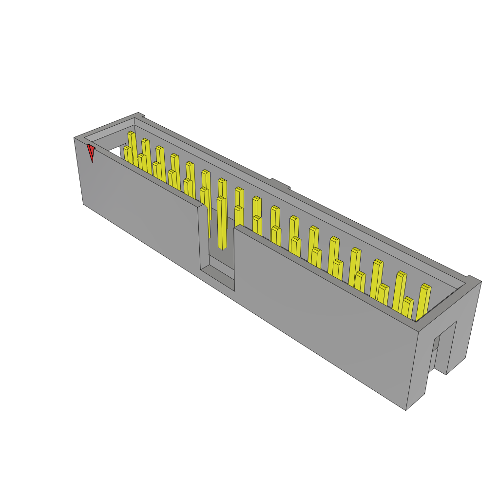 TSS-117-01-STL-D-01 by Samtec