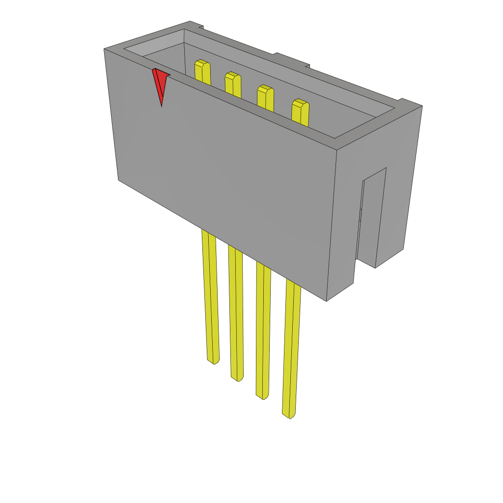 All Parts Power Products Batteries and Accessories Accessories Battery Housings-Cradles TST-104-03-G-S by Samtec