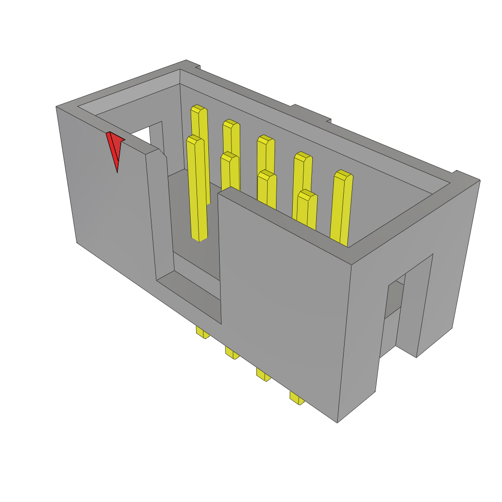 All Parts Power Products Batteries and Accessories Accessories Battery Housings-Cradles TST-105-02-T-D-01 by Samtec
