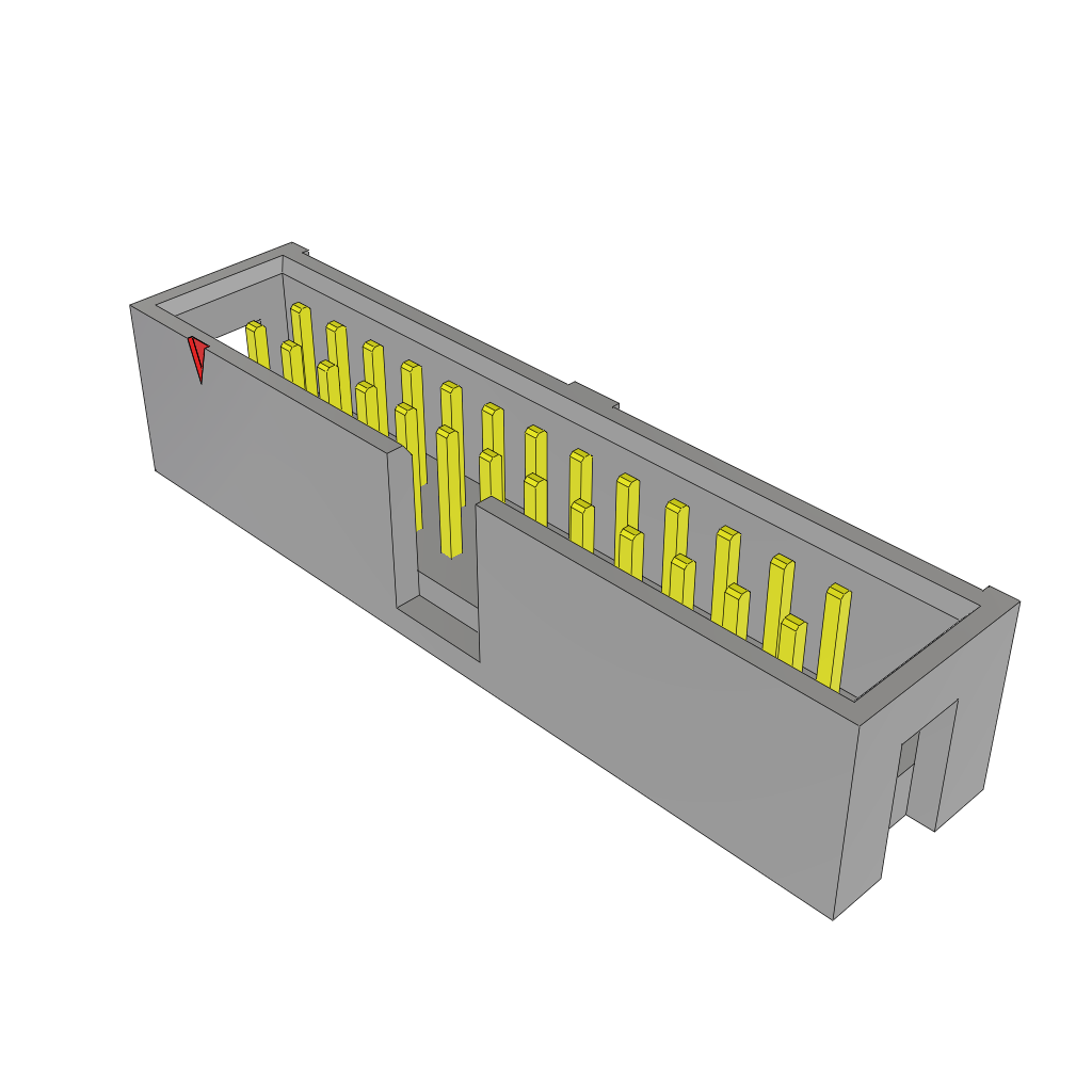 All Parts Power Products Batteries and Accessories Accessories Battery Housings-Cradles TST-113-04-S-D-RA by Samtec