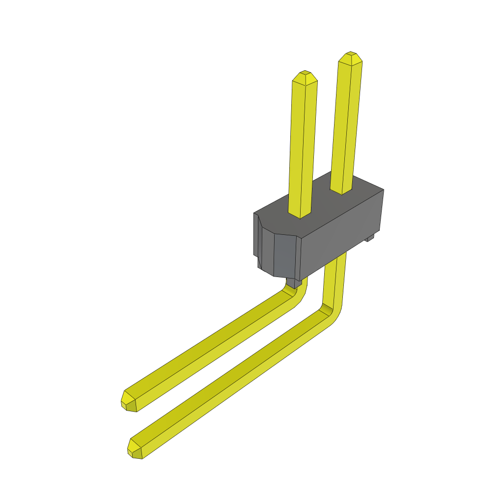 All Parts Connectors rugged connector TSW-101-09-F-D-RA by Samtec