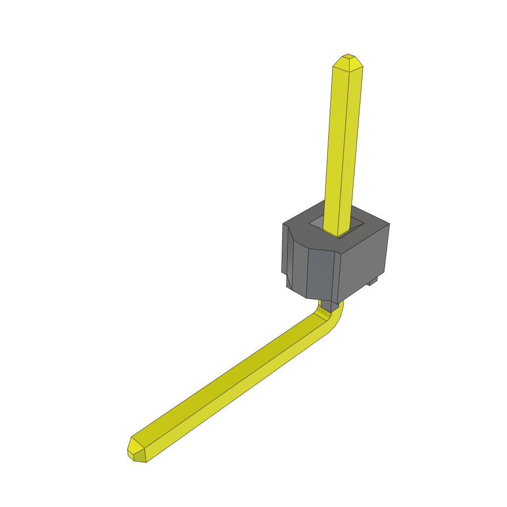 TSW-101-09-T-S-RA by Samtec