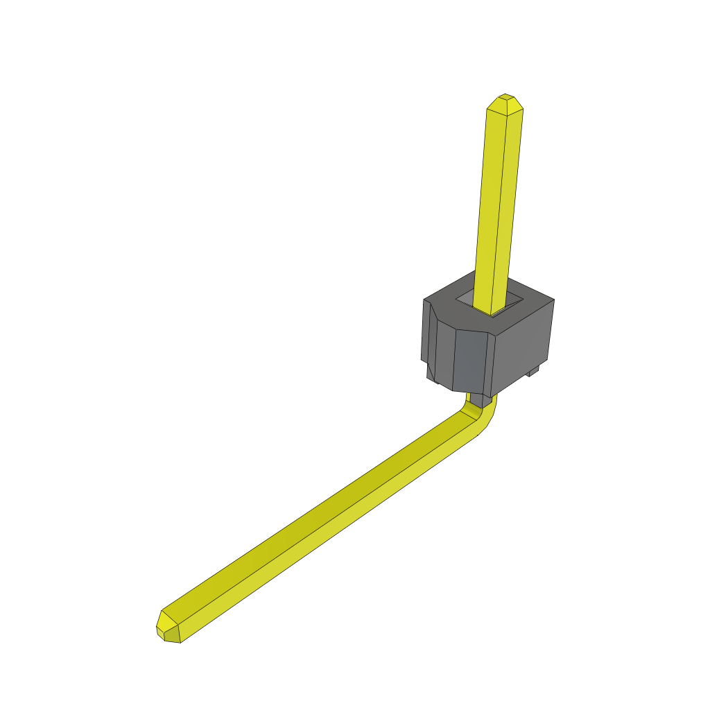 TSW-101-10-T-S-RA by Samtec