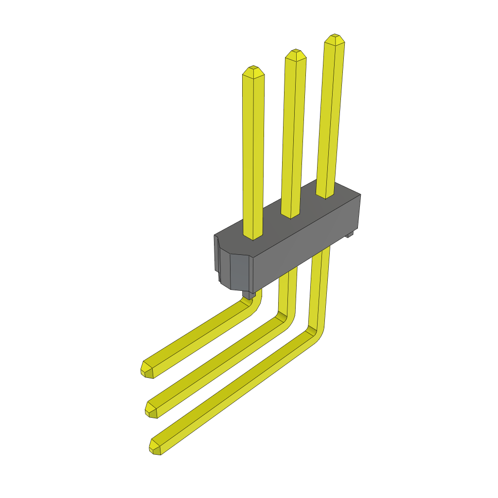 All Parts Connectors rugged connector TSW-101-16-F-T-RA by Samtec