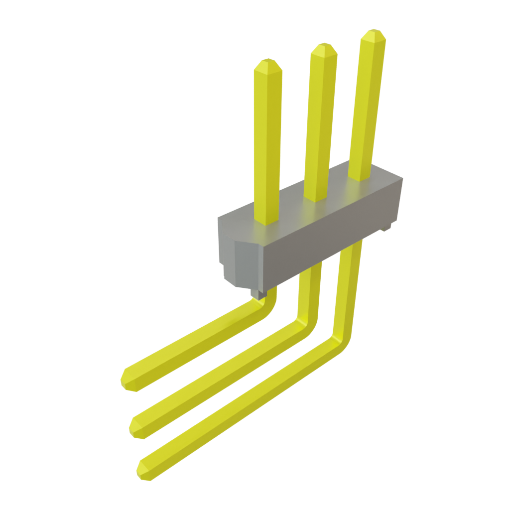 All Parts Connectors rugged connector TSW-101-22-G-T-RA by Samtec