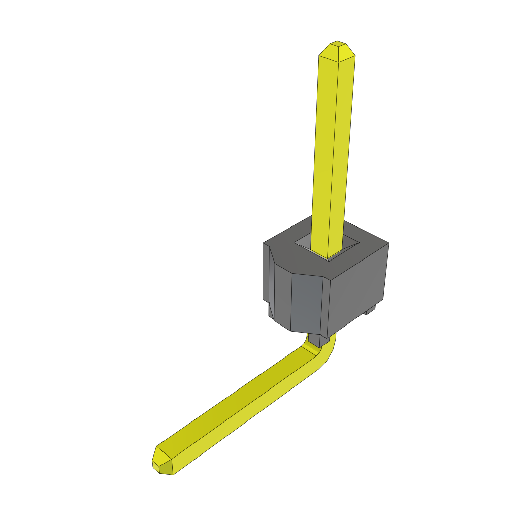 TSW-101-22-T-S-RA by Samtec