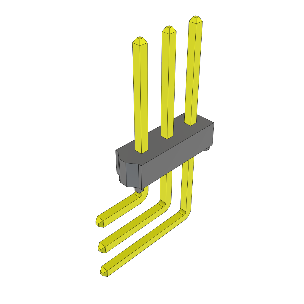 All Parts Connectors rugged connector TSW-101-25-F-T-RA by Samtec
