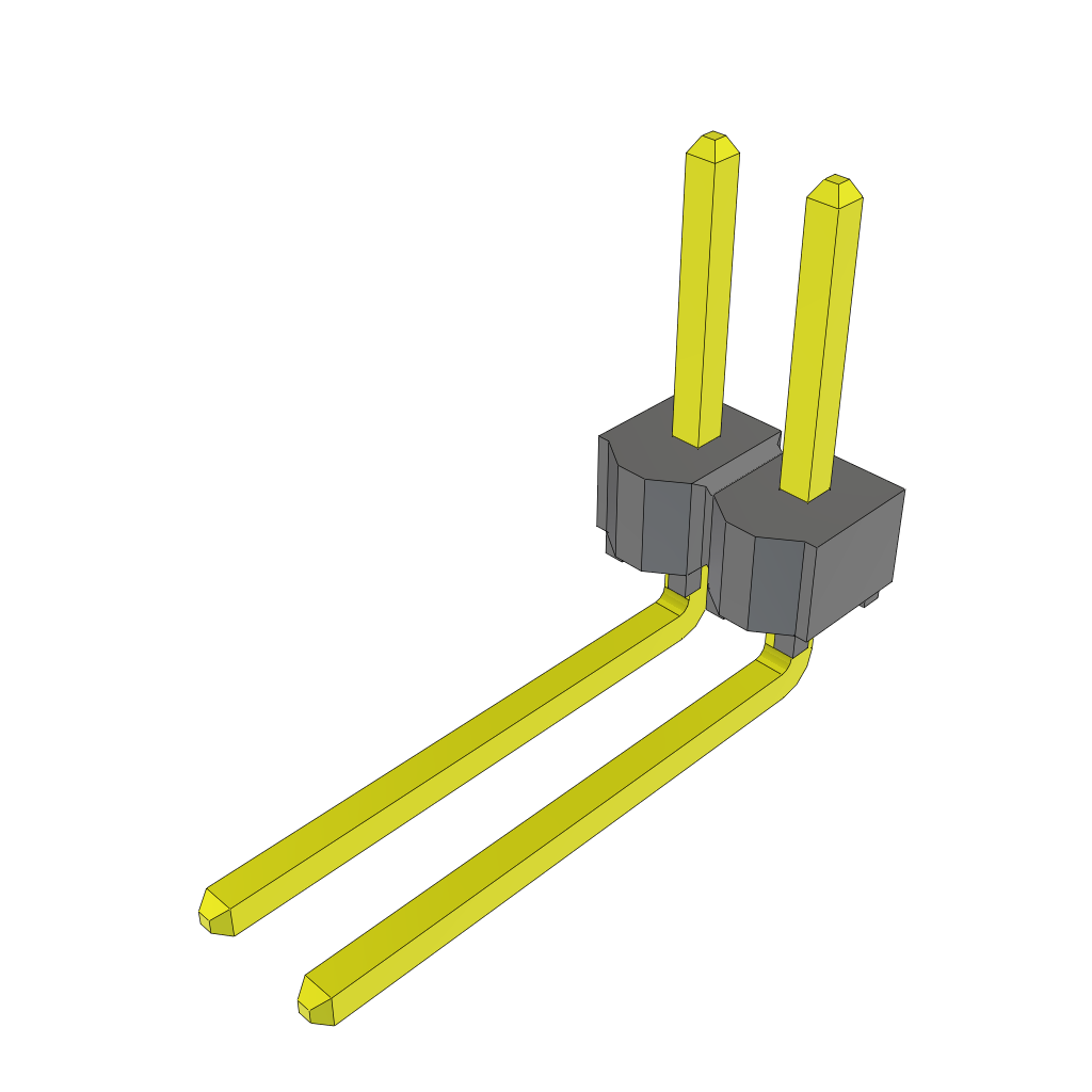 All Parts Connectors rugged connector TSW-102-10-G-S-RA by Samtec