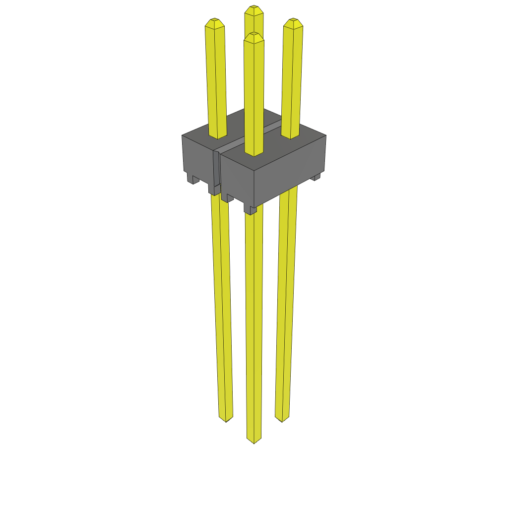 All Parts Connectors rugged connector TSW-102-12-L-D by Samtec