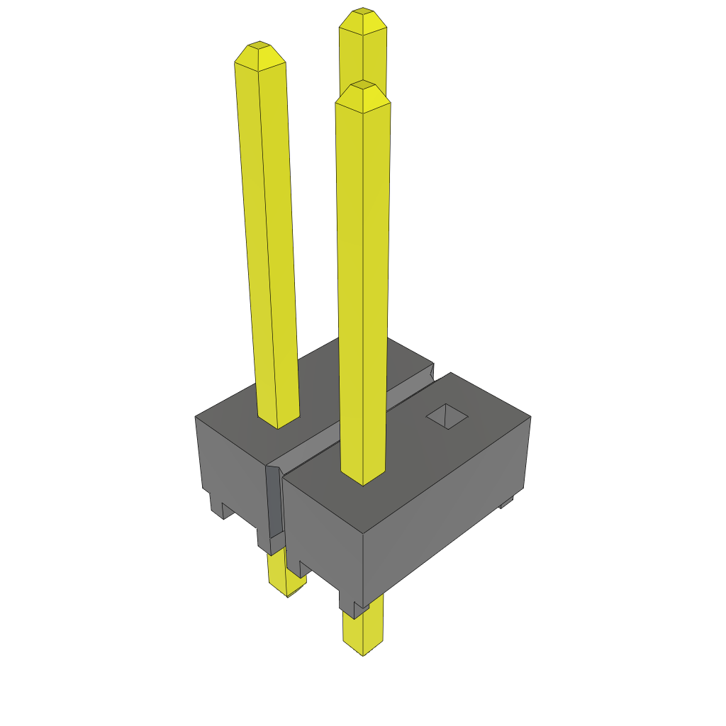 All Parts Connectors rugged connector TSW-102-14-L-D-004 by Samtec