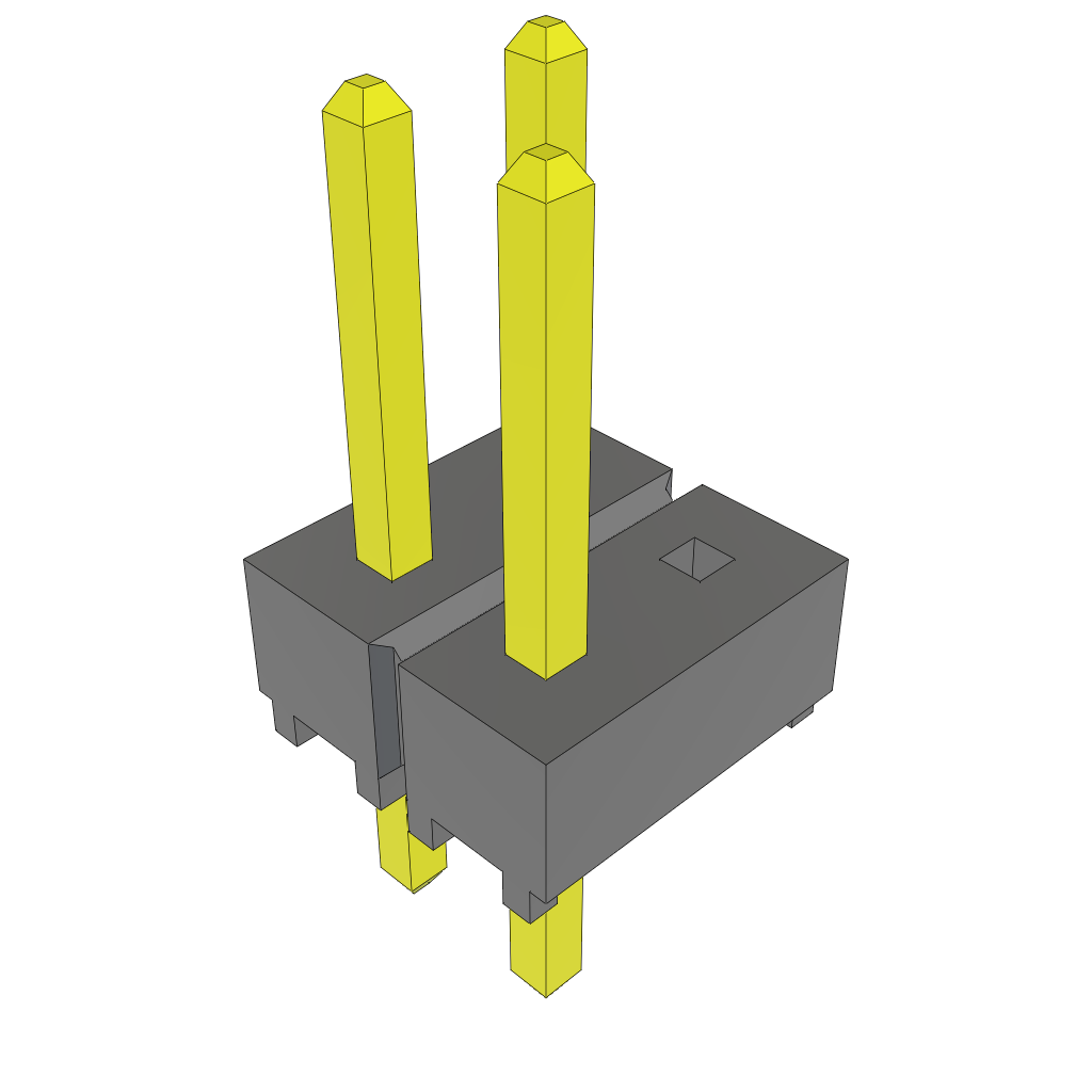 All Parts Connectors rugged connector TSW-102-23-L-D-004 by Samtec