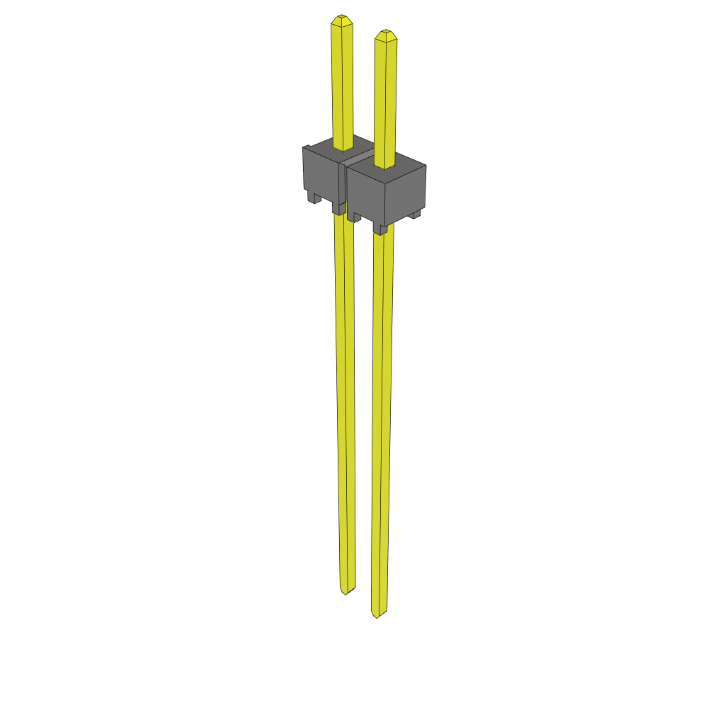 All Parts Connectors rugged connector TSW-102-27-T-S by Samtec