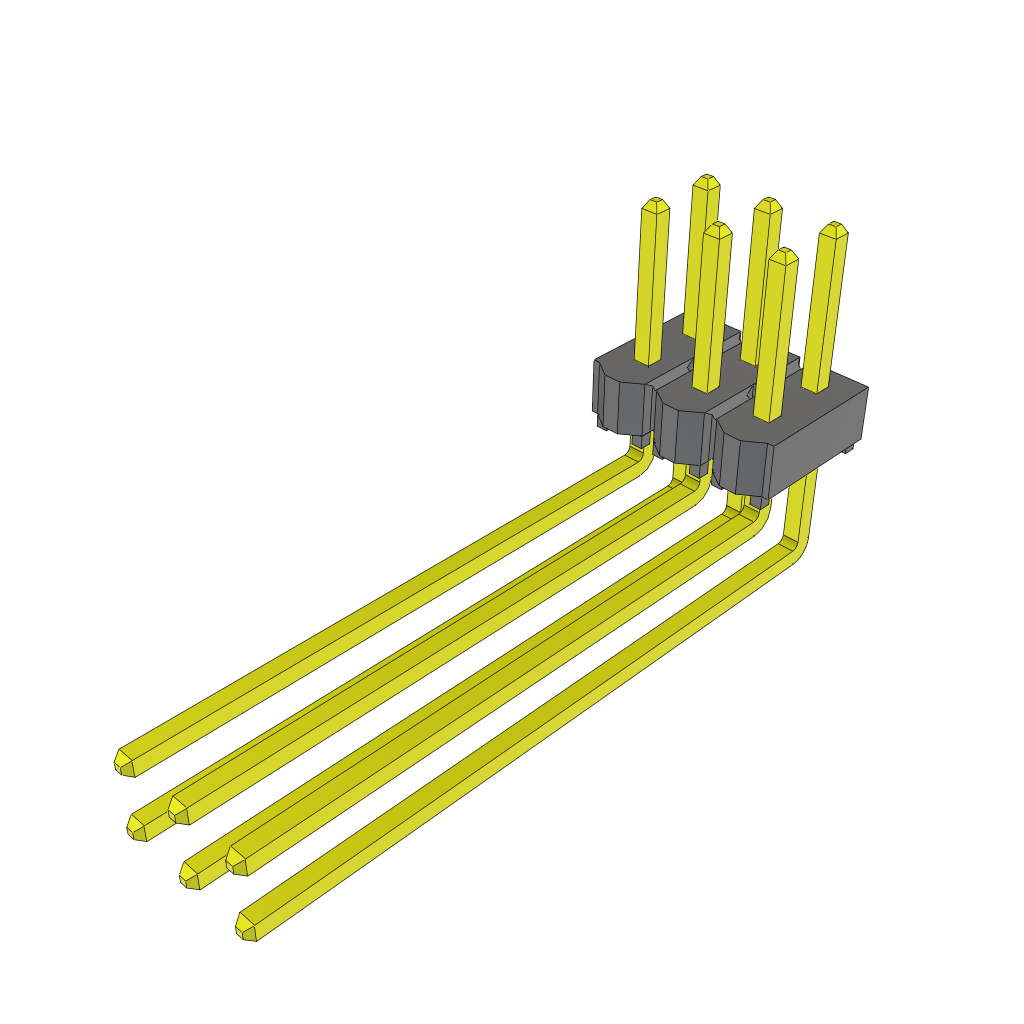 TSW-103-13-F-D-RA by Samtec