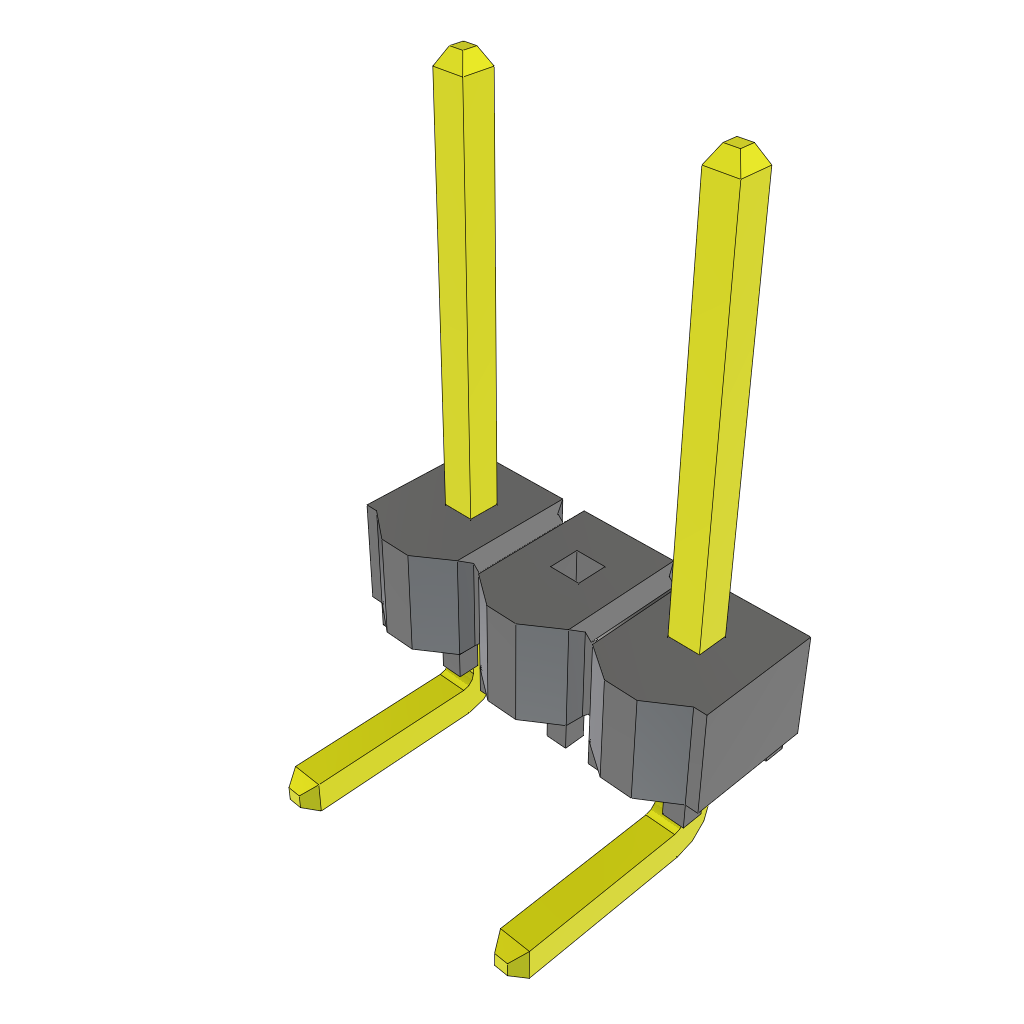 All Parts Connectors rugged connector TSW-103-25-S-S-RA-002 by Samtec