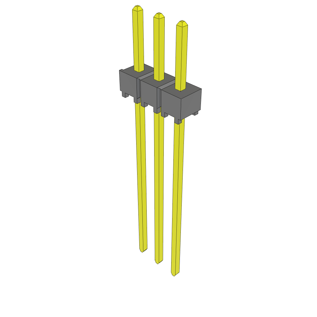 All Parts Connectors rugged connector TSW-103-28-S-S by Samtec