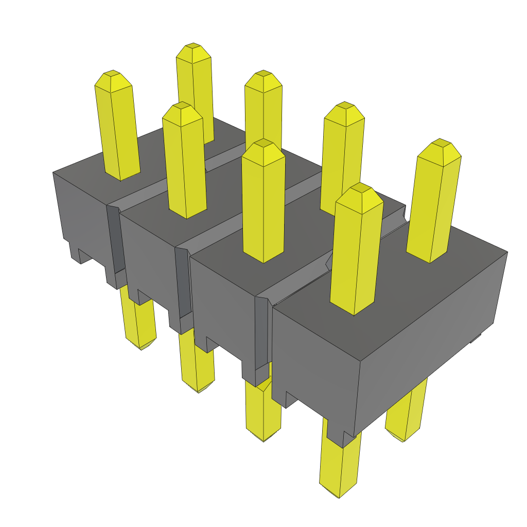 TSW-104-05-T-D-LL by Samtec