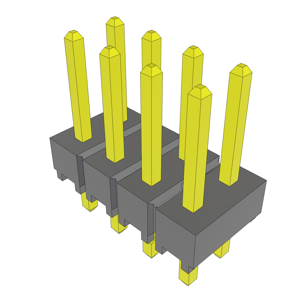 TSW-104-07-F-D-LL by Samtec